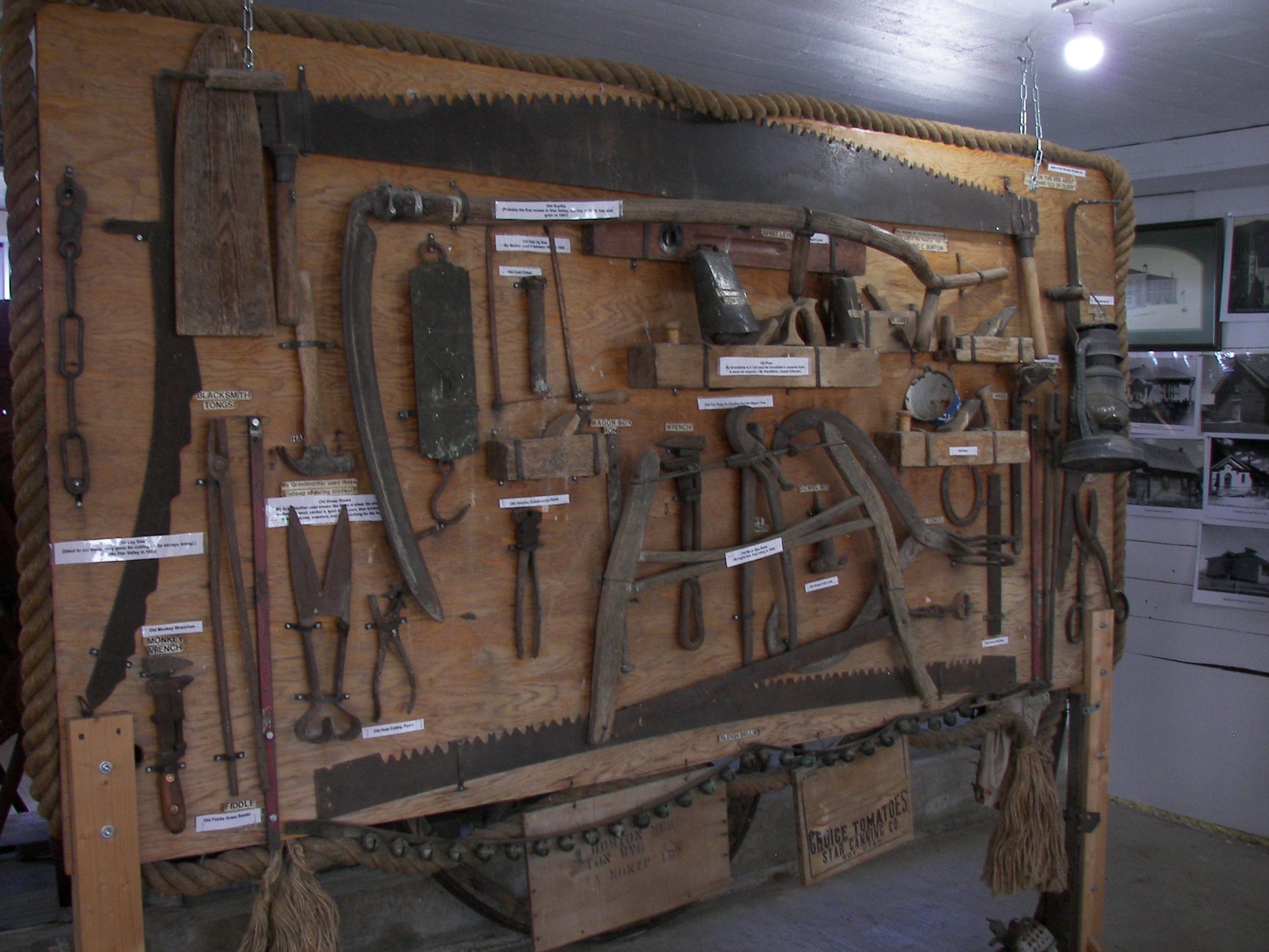 Room 2 - Dairy & Farming - Tool Board